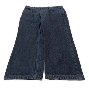 Duluth Trading Ballroom Relaxed Fit Jeans Men's Size 42x30 Black Denim